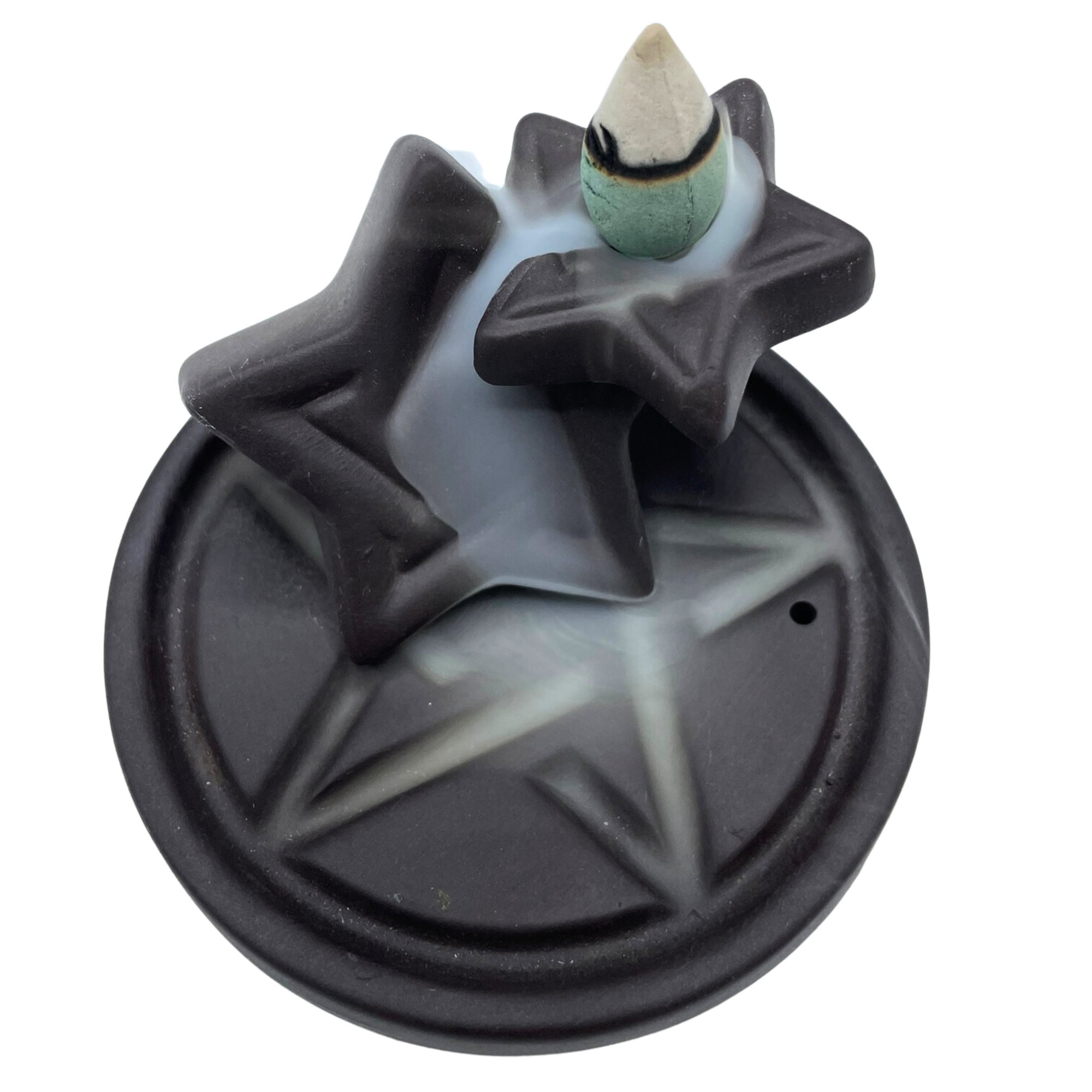 Backflow smilkaline Pentagramu krioklys