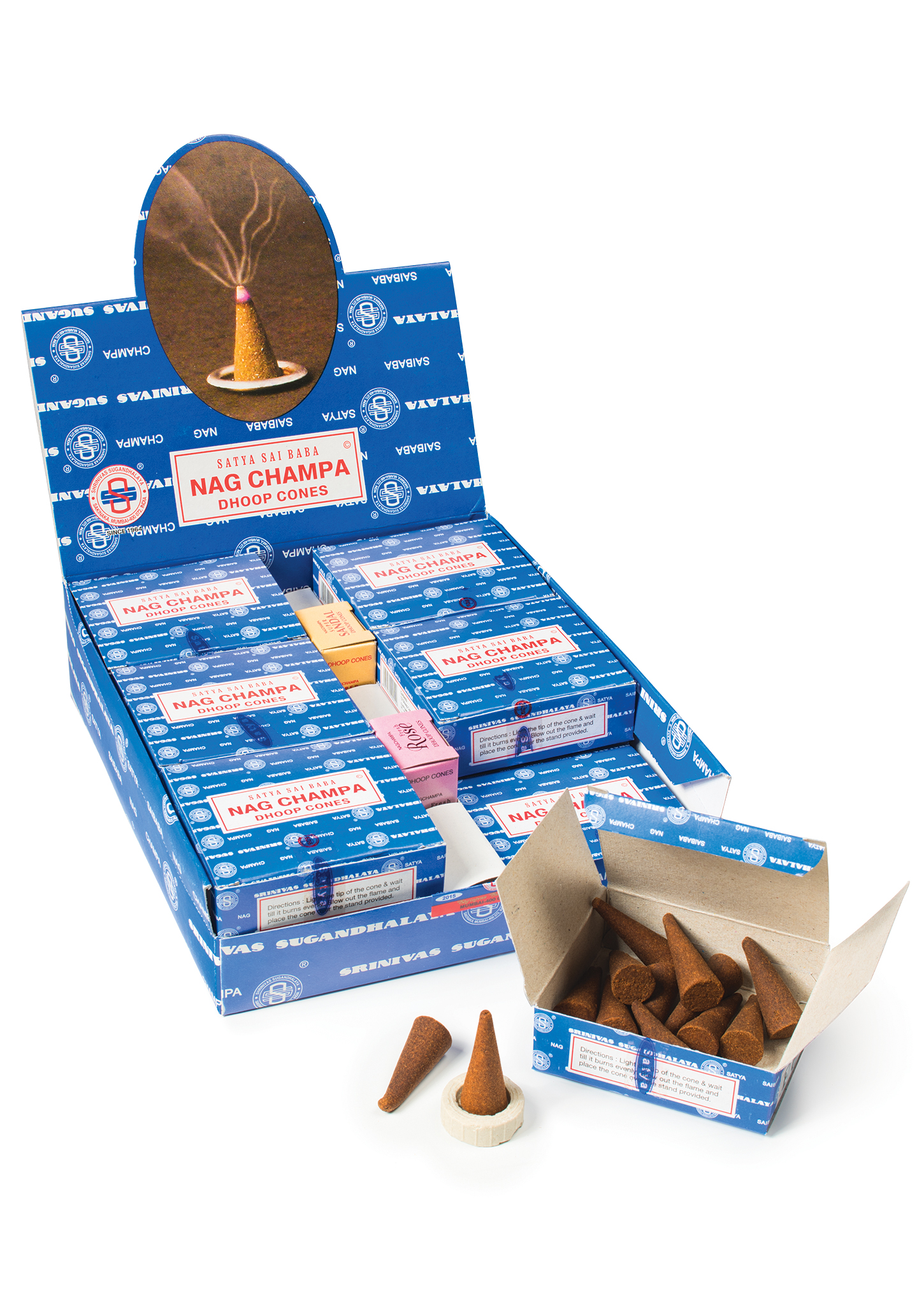 Satya kūginiai smilkalai - Nag Champa