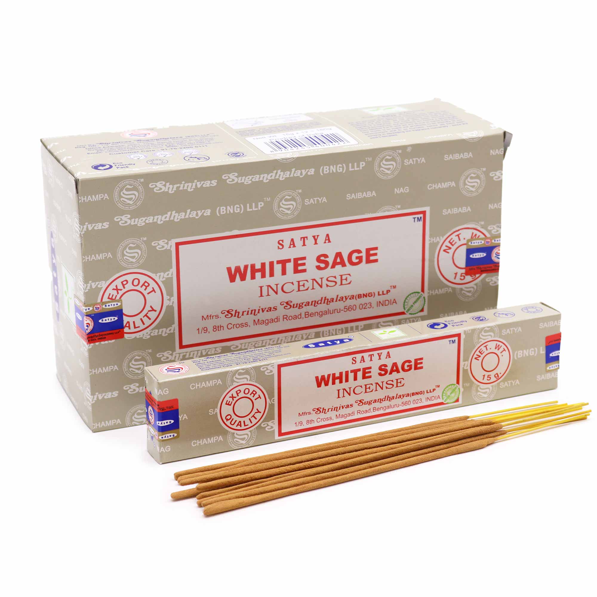 Satya baltojo salavijo smilkalai White Sage