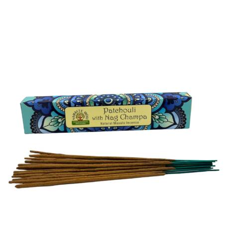 Namaste Mandala Masala smilkalai paciulis su Nag Champa