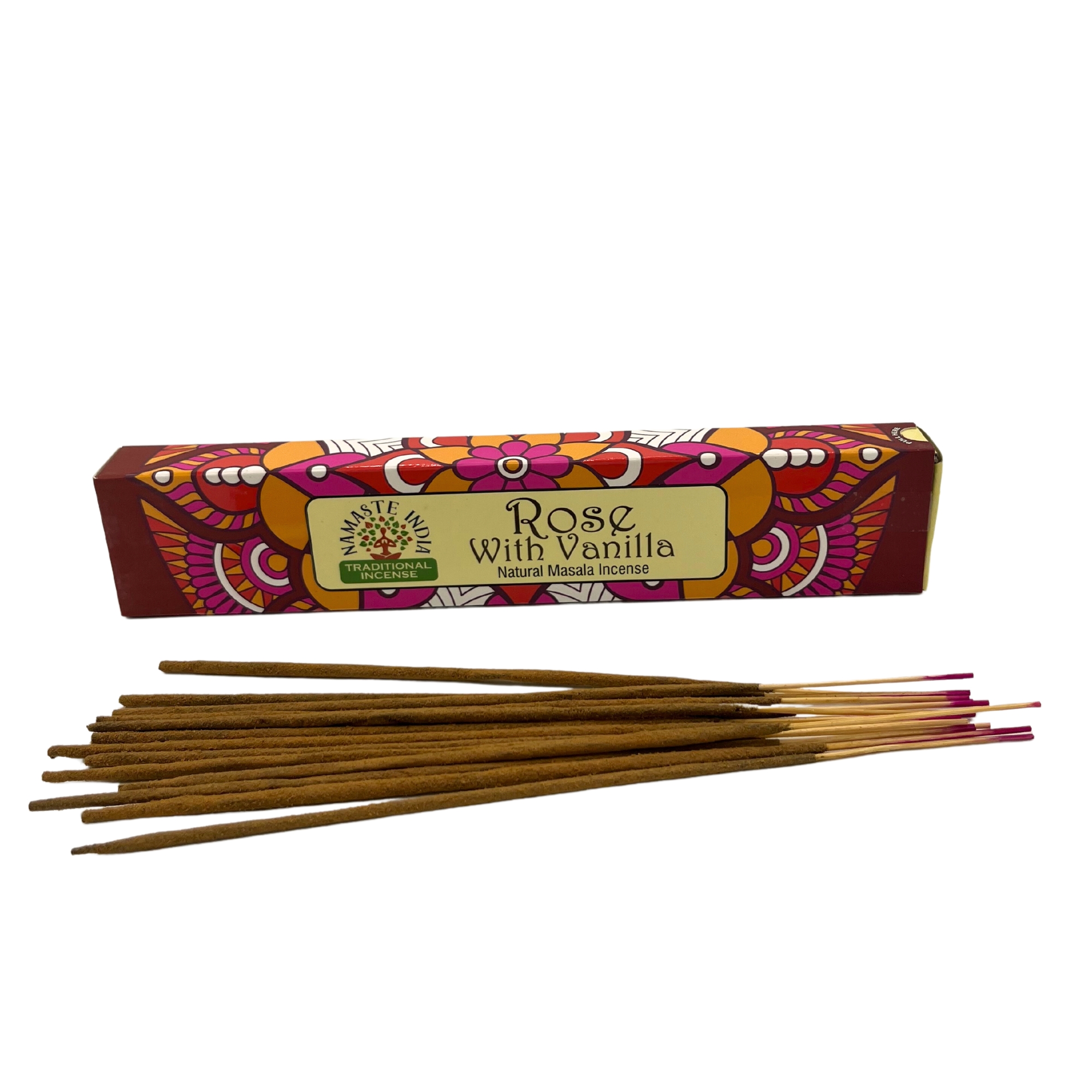 Namaste Mandala Masala smilkalai rožės su vanile